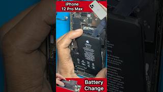 iPhone 12 Pro Max Battery Change process trending viral shorts iphone youtubeshorts [upl. by Nnylear341]