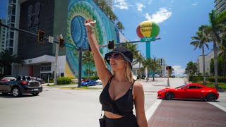 Walking Tour Hallandale Beach Miami Florida  USA  4K 🇺🇸 [upl. by Emsoc]