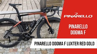 Espectacular la Pinarello Dogma F Luxter Red Gold [upl. by Wanda]