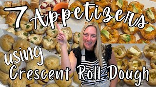 7 Easy and Delicious Crescent Roll Appetizers pillsbury appetizer [upl. by Ahsenor405]