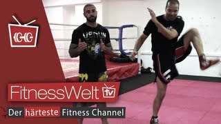 Bodyguard Training Aufwärmen 1 Das Workout Tutorial mit Bodyguard Markus Karallus  Coach Seyit [upl. by Rebme206]