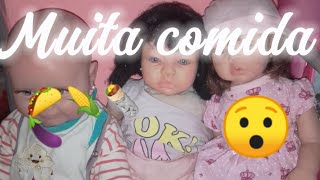 dizendo sim pra tudo no mercado com as babys [upl. by Lissie]