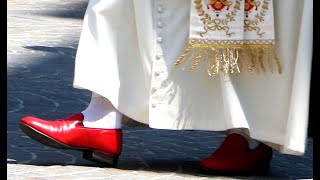 The hidden meanings of Pope Benedict XVI’s ruby red shoes [upl. by Sewoll]