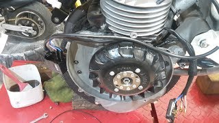 VESPA 125 PRIMAVERA MODIFICHE PER FLYTECH Vespatronic [upl. by Pomeroy]