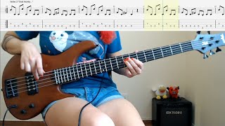 Nine Inch Nails  Head Like A Hole Bass Cover With Tabs [upl. by Standish]