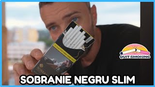 SOBRANIE NEGRU SLIM  Se Ard Prea Repede Le Prefer Pe Celelalte [upl. by Aretahs]