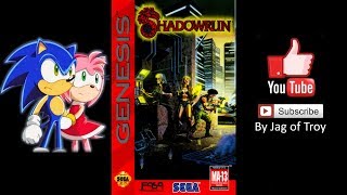 Shadowrun Sega Genesis  Longplay [upl. by Juliane]