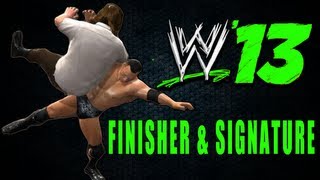 WWE 13  The RockAttitude Era  Finisher amp Signature Gameplay [upl. by Kehoe]