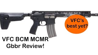 Vfc bcm mcmr gbbr review airsoft gasblowback gun fullauto ar15 bcm gbbr mcmr vfc [upl. by Bouton599]