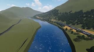 SIBIU  PITESTI HIGHWAY ANIMATION PRESENTATION  V1 [upl. by Attiuqal]