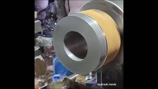 Machining process of Piston for Hydraulic Boom Jack [upl. by Akcinat753]