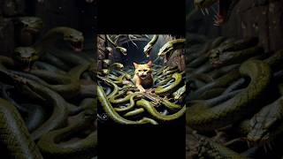 So many snakes attack a catcutecat catelover kitten viralshort trendingshorts unfrezzmyaccount [upl. by Ailama]