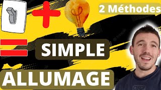 COMMENT INSTALLER UN INTERRUPTEUR SIMPLE ALLUMAGE [upl. by Meridel795]