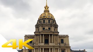 Napoleons Tomb 4K  Hôtel des Invalides Paris  France  Dome des Invalides [upl. by Grati159]