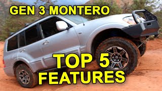 My Top 5 Favorite Things about the Gen3 Mitsubishi Montero 20012006 Best Features [upl. by Hausmann540]