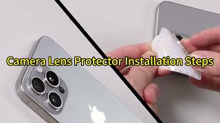 EZGLAZ iPhone 12 Series Screen Protector Installation Steps [upl. by Andy281]