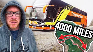 I Took The Worlds LONGEST Bus Route It was BRUTAL [upl. by Aihsyn]