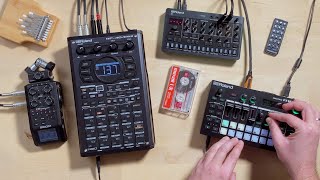 quotTriadquot  Roland MC101  SP404 MK2  S1  perfect live electronic music setup [upl. by Avery]