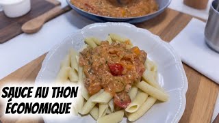 RECETTE FACILE SAUCE AU THON youtubeshortsfoodiefypviralvideocookingfoodrecettefacile [upl. by Eelrefinnej613]