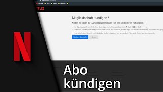 Netflix kündigen Mitgliedschaft  Probemonat ✅ Tutorial [upl. by Ayatal]