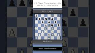 Atwell Rose vs Paikidze Nazi US Chess Championship 2024 Round 9 ½½ [upl. by Ynnij]