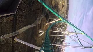 Giga Coaster Video Carowinds Amusement Park [upl. by Einavoj]