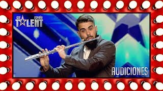 ¡Este flautista sorprende haciendo beatbox  Audiciones 8  Got Talent España 2018 [upl. by Odysseus]