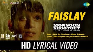 Faislay  Lyrical  Monsoon Shootout  Nawazuddin Siddiqui  Vijay Varma [upl. by Yeltnarb]