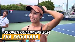 Ena Shibahara Qualifies for First Grand Slam at 2024 US Open [upl. by Eiggem]