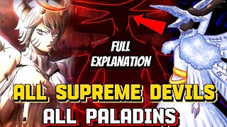 ANG KULANG SA MGA SUPREME DEVIL‼️FULL EXPLANATION Black Clover Analysis [upl. by Anagrom]