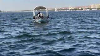 Sailing Down Nile River Near Aswan Egypt on Felucca 1 [upl. by Klehm]