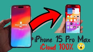 📲🔓 Big Update iPhone 15 Series iCloud Activation Lock Bypass 2024  iCloud Bypass iPhone 15 Series [upl. by Annaeoj379]