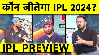 🔴IPL 2024 Dhoni Vs Virat At Start RohitHardik Combo No Shami Who is Favourite to Win The Title [upl. by Yecac]