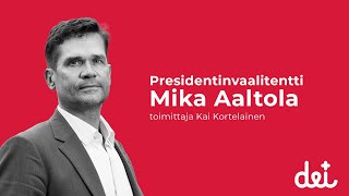 Radio Dein presidentinvaalitentti – Mika Aaltola [upl. by Ecerehs]