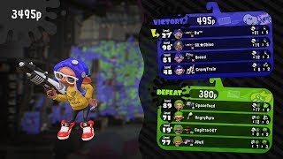 Splatoon 2  League Battle 77 Rainmaker [upl. by Yecram517]