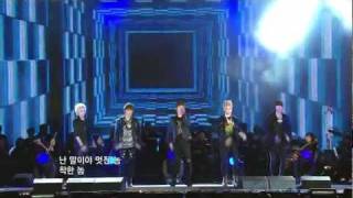 111022  SHINee  Ring Ding Dong  KBS New York  Korea Festival [upl. by Suiramaj79]