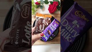 Lotte Choco Pie CHOCOLATE Burger😂 cartoon shortvideo shorts chocolatewala spicyfoodcorner [upl. by Edra296]