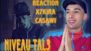 REACTION  X7KIRA  CASAWI official music Video [upl. by Ahsie]