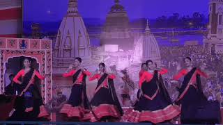 Girls dance on folk amp Dola Re Dola song  Kurmanchal Nagar Group Renu Kandpal Uttarakhand Mahotsav [upl. by Lamar]