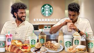 Full Menu Starbucks കഴിച്ചാൽ 10000 രൂപ [upl. by Larissa]