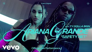 Ariana Grande  safety net ft Ty Dolla ign Official Live Performance  Vevo [upl. by Kayley]