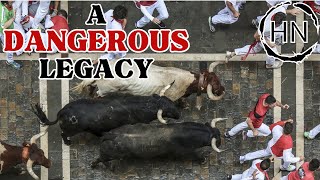 The Running of the Bulls Pamplona’s Thrilling Chase history [upl. by Ymas]