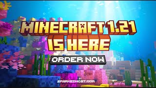 Minecraft 121 IS HERE  Minecraft Server Hosting [upl. by Ylellan711]