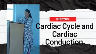 Cardiac Cycle and conduction  Diastole Atrial And Ventricular Systole Class 11  Bsc Nursing [upl. by Kirk]