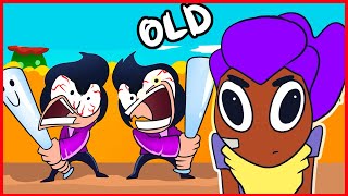 BRAWL STARS ANIMATION  OLD SHELLY IN NEW TIMES [upl. by Iila597]