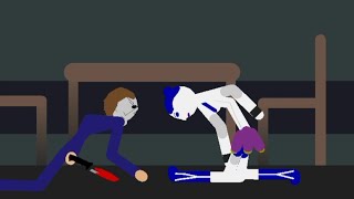 Michael Myers vs Ballora FNAF [upl. by Pelaga33]