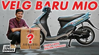 OTOMATIS GANTENG‼️ Unboxing Pelek Legendaris Yamaha Mio Modif Berlanjut [upl. by Mitchell262]