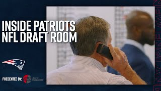 Inside The New England Patriots NFL Draft Room [upl. by Billen]