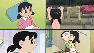 SHIZUKA FUN MOMENTS WITH NOBITA   Part 2  Doraemon Deleted Scenes [upl. by Auqinihs762]