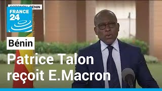 Bénin  « Paris nous aidera dans notre lutte contre le terrorisme » Patrice Talon [upl. by Yseult]